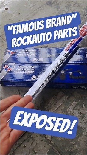 Surprise! RockAuto "Famous Brand" Part. #automobile #rockauto #gtsam