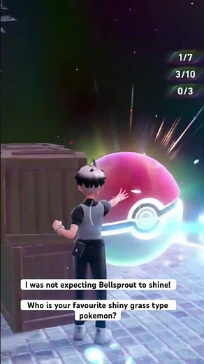 Shiny Bellsprout Encounter | Pokémon Legends ZA #pokemon