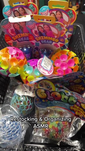 Restocking & Organizing GW Fidgets! ASMR, Satisfying