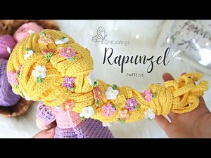Rapunzel Amigurumi Tutorial | Princess Series Part 2/3 Sub 🇺🇸🇪🇸 /GretaWings