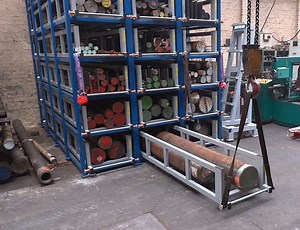 Roll out cassette rack - Eurostorage