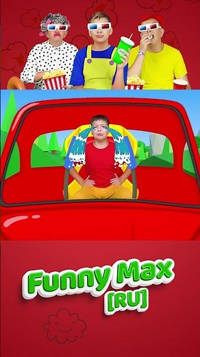 The Ride Starts with a Seatbelt 🚘 Car Song Max and Songs for Kids #shorts #funnymaxru