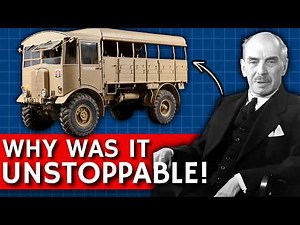 The Civilian Engineer Who Turned a Bus Factory Into Britain's Most Feared Artillery Tractor of WW2 !