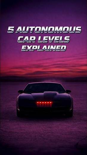 Self Driving Car Levels Explained. #autonomousdriving #autopilot #fsd