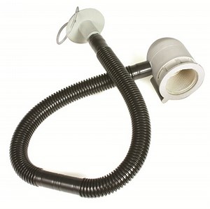 Camco RV Drain Hose w/ Drain Trap and Evacuation Flange - 3/4" Diameter - 25" Long Camco RV Sewer Ho