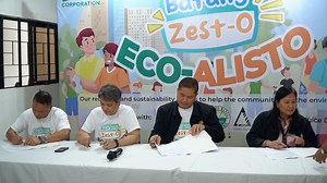 Zest-O Corporation is committed to transform its plastic waste into new products of great value to create a better future for the planet. Starting with this Barangay based Community Incentive Program to collect and recycle/upcycle plastic wastes. 🚮♻️💚 “Mula noon hanggang ngayon, ang #BatangZesto ay Eco-Alisto” | Zest-O Juice Drink