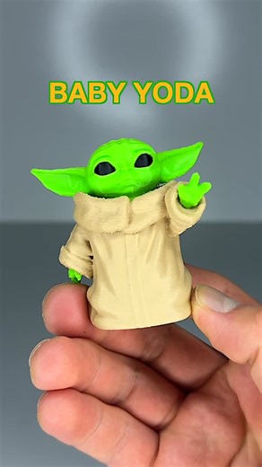 MIND 2 MAKE | 3D Printed Baby Yoda STL: https://makerworld.com/models/33035 | Instagram