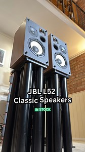 1K views | JBL L52 Classic Speakers are 5.25” 2-way loudspeakers that feature the state of the art acoustic technologies exclusive to JBL. The vintage-inspired design is inspired by the other Classic range models including the L82 and L100 loudspeakers. This range delivers the brilliant signature JBL sound known for bringing professional-level sound to your home.  https://shorturl.at/nRUZM | Audio Affair | Facebook