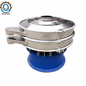 [Hot Item] Rotary Coffee Bean Powder Vibrating Sieve Shaker/Palm Oil Vibrating Screen Sifter/Sesame Seed Screening Mesh Sieving Machine