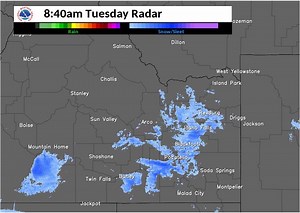 1.2K views | Here's a radar loop from the past few hours showing the...
