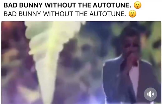 Few years back someone shared a clip from a Bad Bunny concert where the backing track cut out, but he kept singing with earplugs in. 😂 The clip is from a 2023 viral video of a Bad Bunny concert where the backing track failed, revealing lip-syncing while he wore earplugs. Multiple sources like TikTok and Reddit discuss it as real, but there's no official confirmation or debunk from his team. | Michael Vincent