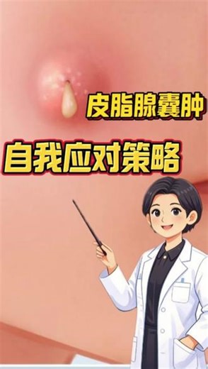皮脂腺囊肿的自我应对策略 #皮脂腺囊肿 #皮脂腺囊肿切除 #科普