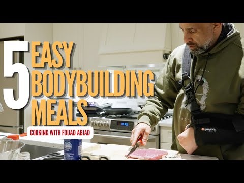 GROCERY HAUL & 5 MEAL EASY PREP | MUSCLE BUILDING MEALS | Day In The Life Fouad Abiad