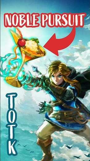 ✨ How To Make a NOBLE PURSUIT in Tears of the Kingdom! #Shorts #TOTK #TearsoftheKingdom #Zelda