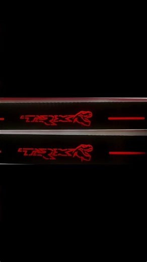 Led door sills Dodge RAM 1500 TRX - Stainless steel