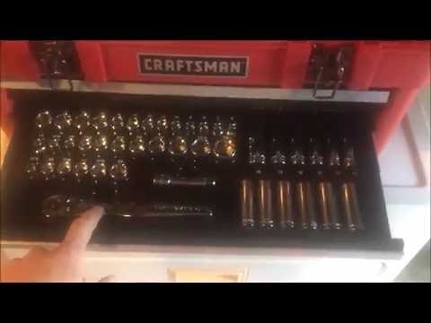 FIRST VIDEO! Craftsman Tool Box Review