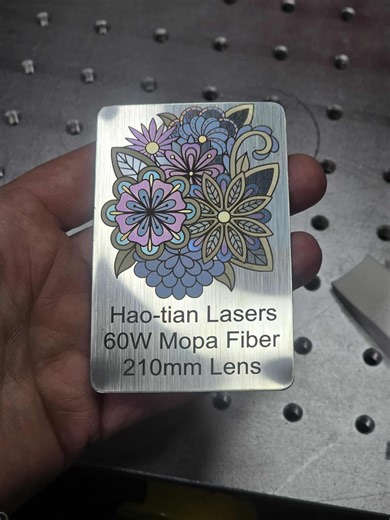 Laser Engraver Group for Beginner ✅ | Haotian 60W fiber laser color marking | Facebook