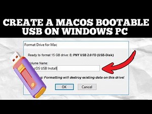 How to Create a macOS Bootable USB on Windows PC | Step-by-Step Guide (2025)