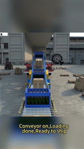 Watch This Container Get Loaded Fast!