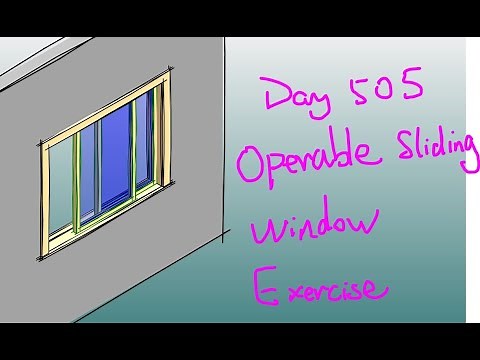 Everyday Revit (Day 505) - Operable Sliding Window Exercise