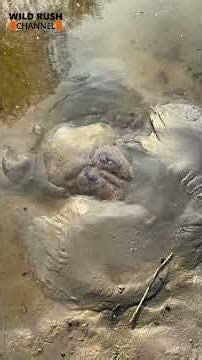 Softshell turtle | Camouflage