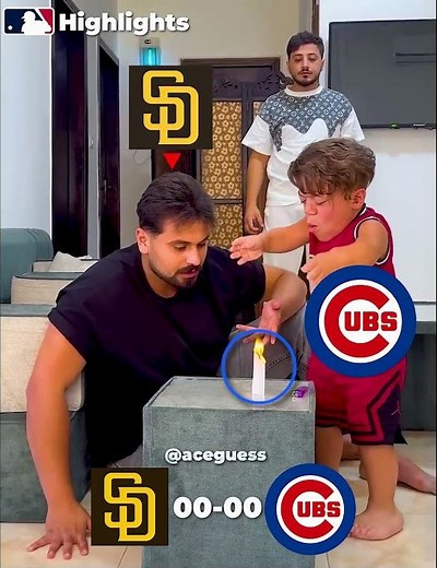San Diego Padres vs Chicago Cubs Highlights💯#baseball #mlb