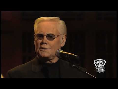 "The Grand Tour" performed LIVE by George Jones at the Musicians Hall of Fame Induction Concert