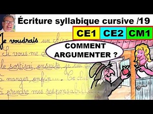 French lesson - Argumentation and argumentative text: CE1, CE2 and CM1 #19