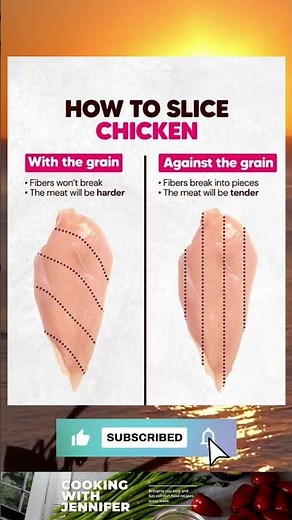 How to Slice Chicken the Right Way | Tender vs Tough Cuts Explained