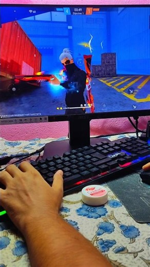 Fire Gaming Keyboard | ⌨️🖱️📱Mix Pro Geek Gamer #freefire#mixpro#geekgamer#keyboardmouse