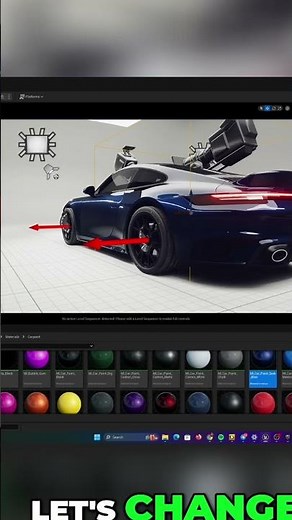 Lumen for Automotive Rendering #unrealengine #ue5 #lumen #automotive #3dconfigurator