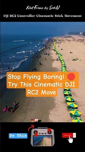 ​Stop Flying Boring! 🛑 Try This Cinematic DJI RC2 Move
