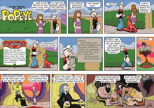 Popeye Comic Strip 2026-03-22 | Comics Kingdom