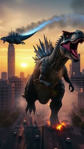 Godzilla Attacks the City! Epic Monster Destruction in America 🇺🇸🔥