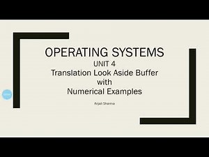 Part 9 | TLB | Translation Look aside Buffer | Paging | Memory Management I Operating Systems | OS |