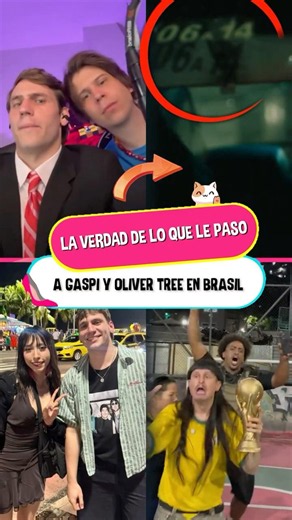 La verdad de lo que le paso a Gaspi y Oliver Tree en Brasil