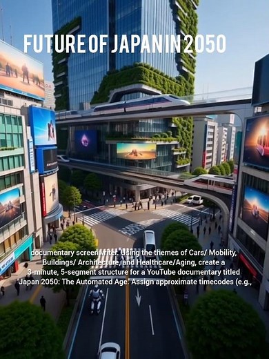What Japan Will Look Like in 25 Years (4K)👍🏻😲The Insane Future of Tokyo 2050🇯🇵#japan2050#FutureJapan