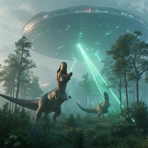 10K views · 65 reactions | What if the dinosaurs weren't wiped out by an asteroid, but instead by aliens who were making the planet safe for the arrival of humans 樂 | House of Rothschilds | Facebook