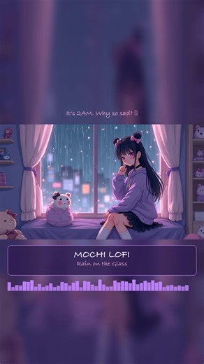 It's 2AM. Why so sad? 🌧 Yami Kawaii Lofi 1 Hour | #Shorts