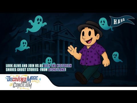 Disneyland Ghost Stories with Alex the Historian - Discovered Magic Podcast