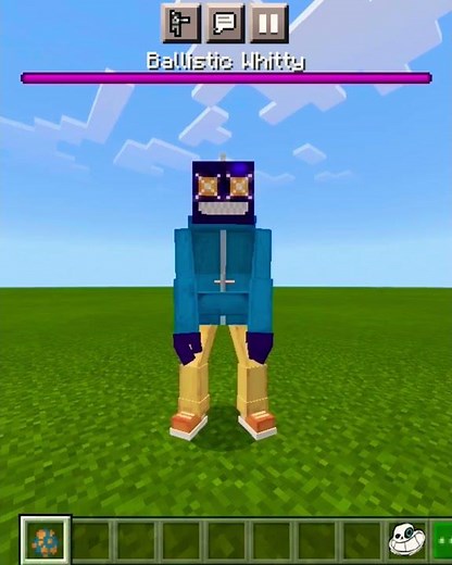 Ballistic Whitty vs. Saness Minecraft