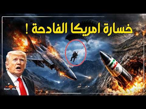 طائرات أمريكا تتساقط كالورق في إيران… خسائر وأرقام صادمة!