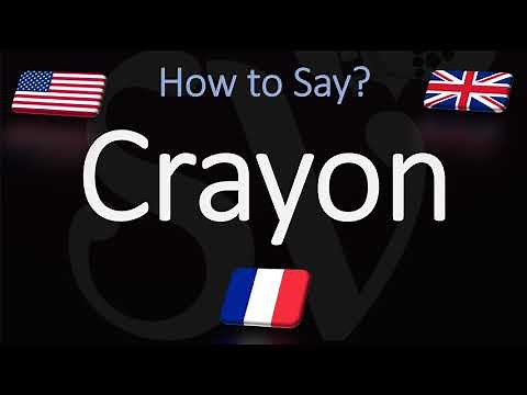 How to Pronounce Crayon?