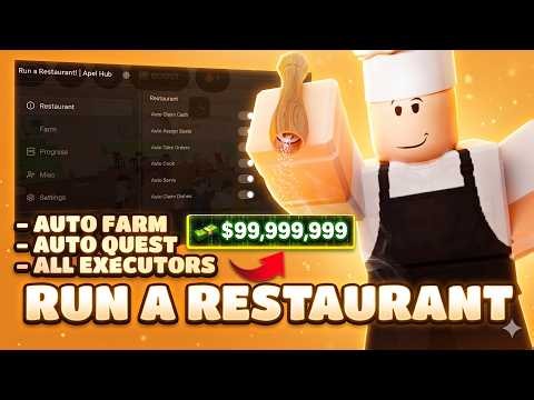 Run a Restaurant Script — Auto Fruit, Auto Upgrade, Infinite Money (BEST)