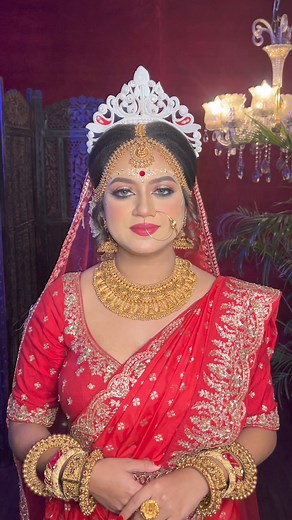 152K views · 2.9K reactions | She- Ahona Dutta (MISKA)পরবর্তী BRIDAL MAKEUP MASTER CLASS 10th June থেকে Location-HABRA #tollywoodactress #AnuragerChhowa #miska #bridalmakeup #kolkata #viralreelschallenge | Sunanda Adhikary | Facebook