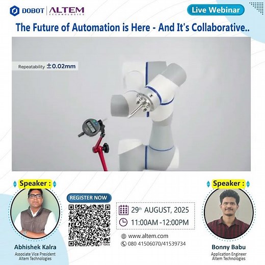 The Future of Automation is Here – And It’s Collaborative | Altem Technologies
