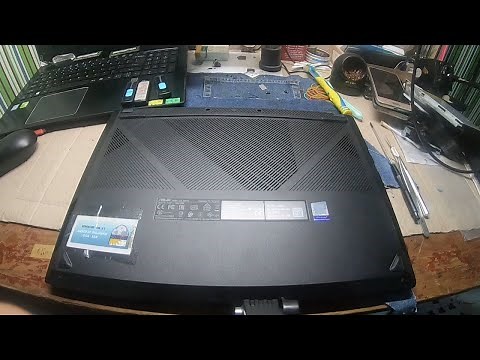 Asus X571GT screen replacement PART 1