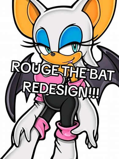 rouge's turn! love that girl sm! she's my favorite still working on knuckles and shadow, that echidna is so hard to render istg but am cooking good don't worry probably would post knuckles next then shadow then cream with cheese! so stay turned y'all!! I'll try to finish it as soon as possible!! -tags-- #teamdark #rougethebat #rouge #redesign #ibispaint #silly #queen #Bat #sonic