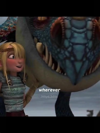Emotional Edits of Astrid and Stormfly in HTTYD
