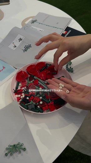 東京のLEGOフェスティバルでレゴフラワーを楽しもう